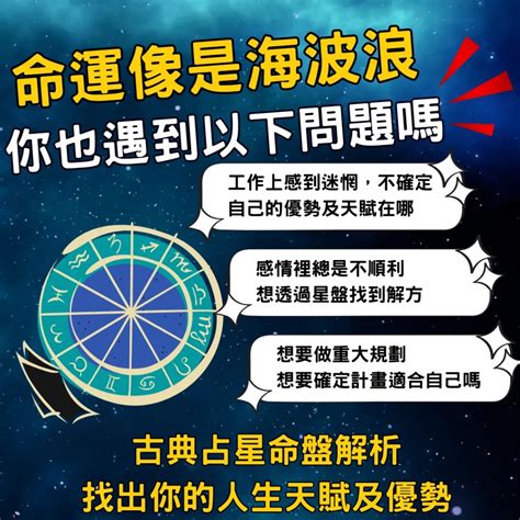 星盤飛星|古典占星星盤 命主星飛入十二宮的解讀